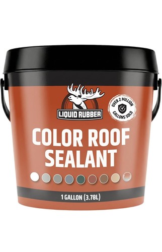 Liquid rubber colour - rubber, roof