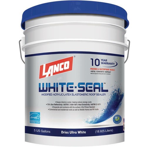 White seal rubberized - white,