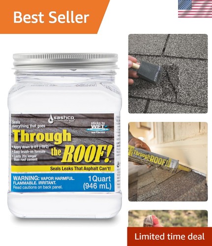 Quart clear roof sealant - clear,