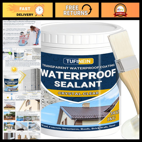 Transparent waterproof coating - transparent,