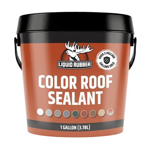 Color roof sealant resists - roof,