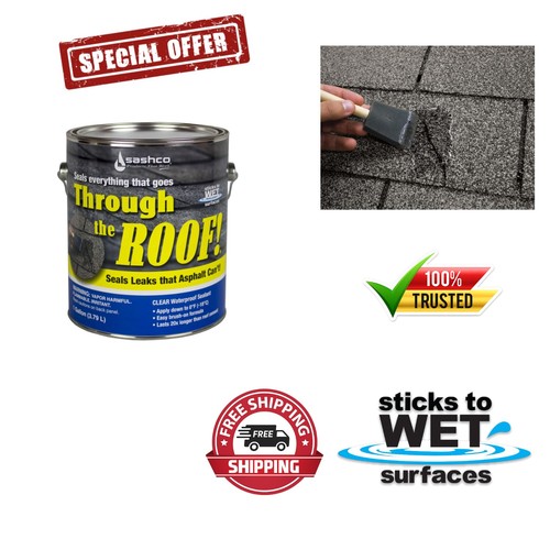 Gallon clear roof sealant - gallon,
