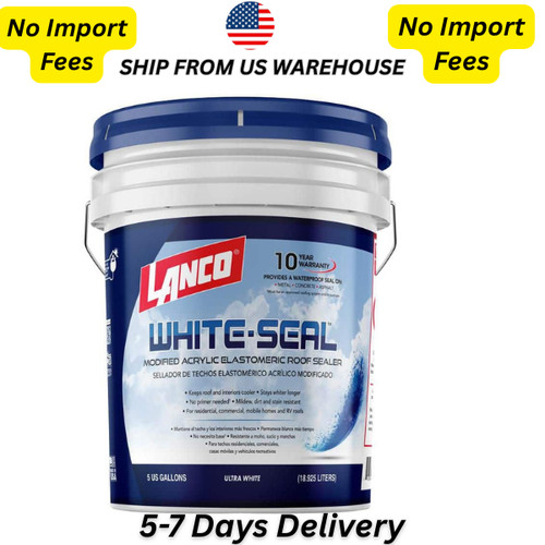 White roof seal elastomeric - white,