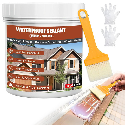 Clear waterproof sealant - clear,